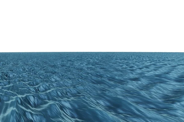 Digitally generated graphic Blue ocean — Stock Photo, Image