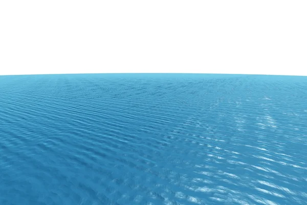 Digitally generated graphic Blue ocean — Stock Photo, Image