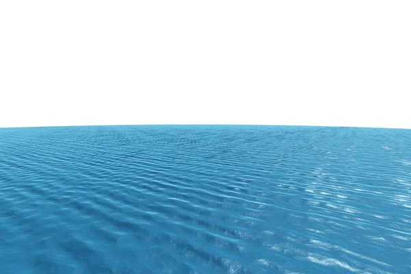 Digitally generated graphic Blue ocean — Stock Photo, Image