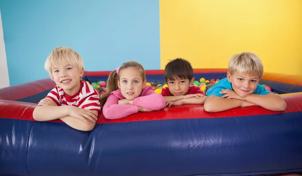 Children playing in ball pool — Stock Photo, Image