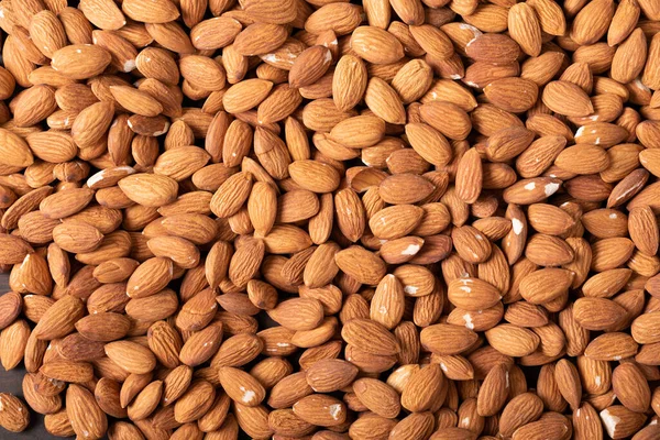 Fotograma Completo Nueces Almendras Nutritivas Con Espacio Para Copiar Alimentos —  Fotos de Stock