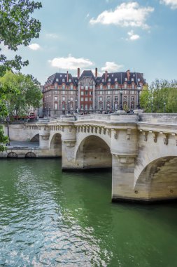 Bridge over Seine, Paris, France clipart