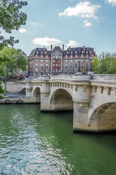 Ponte sulla Senna, Parigi, Francia — Foto Stock