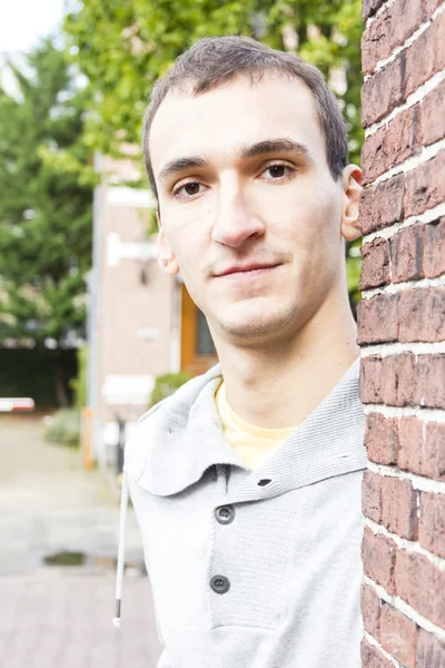 Portrait of handsome man outdoors — Stock Photo, Image