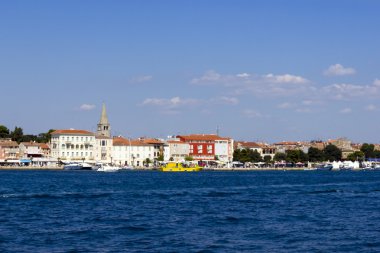 Porec gelen Island Aziz Nikolaos (Sveti Nikola görünümünü)