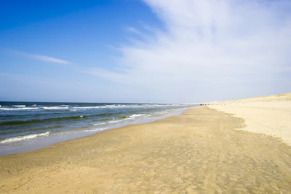 Beach on North Sea, the Netherlands — Stock Photo, Image