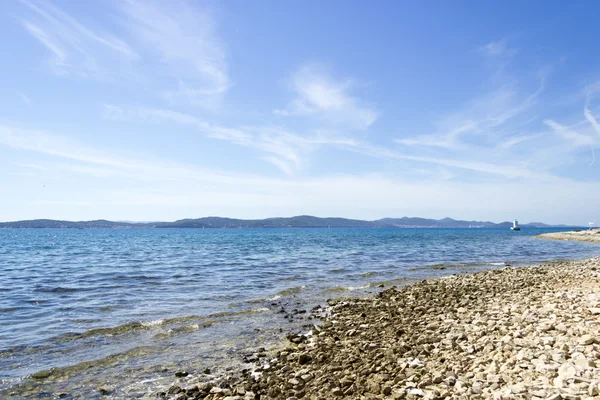 Coastline near Seget Vranjica, Croatia — Stock Photo, Image