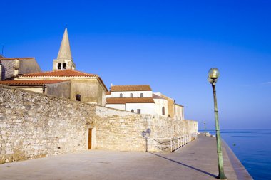Porec - Hırvatistan, Istria bölgesinin Adriyatik kent. popüler tou