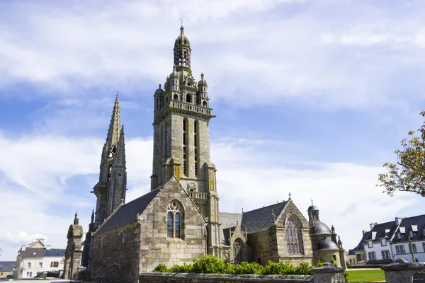 Gothic church in Brittany, France — Stock Photo, Image