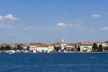 Porec gelen Island Aziz Nikolaos (Sveti Nikola görünümünü)