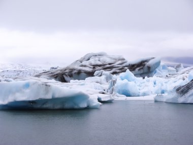 güzel buzul göl, jokulsarlon, İzlanda
