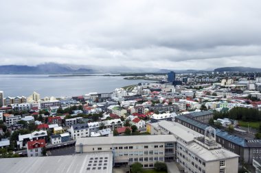 şehir merkezinde reykjavik, İzlanda