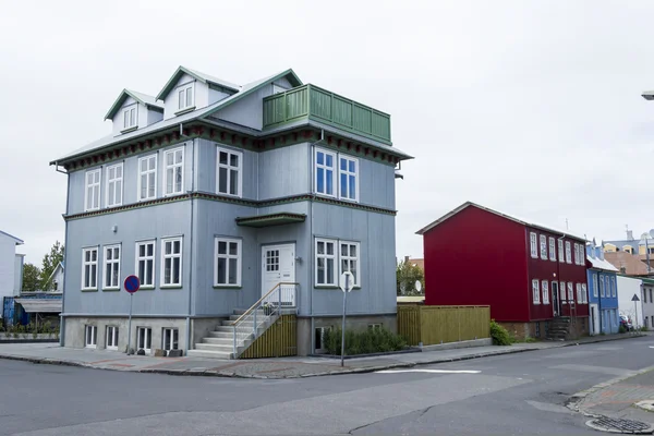 Gebäude in Reykjavik — Stockfoto