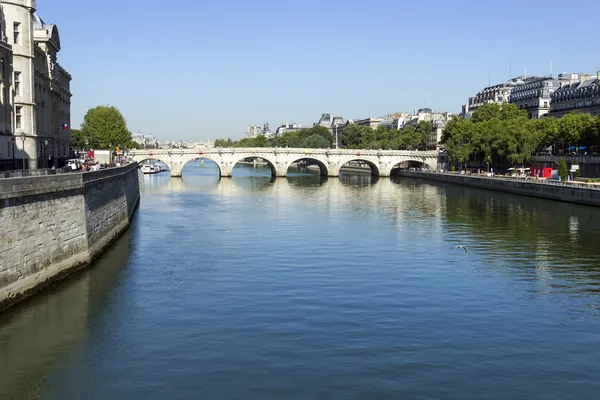 Pont sur la Seine, Paris, France — Photo