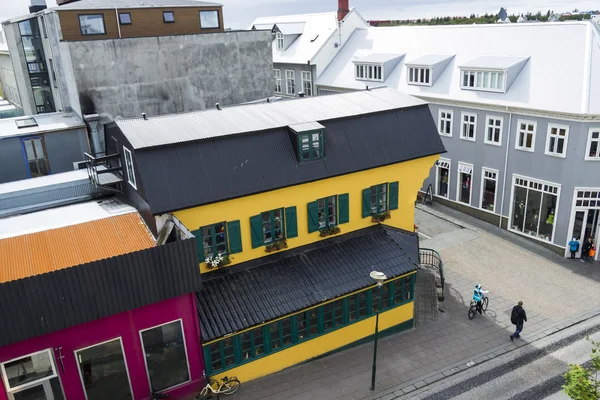 Downtown Reykjavik, Islanda — Foto Stock