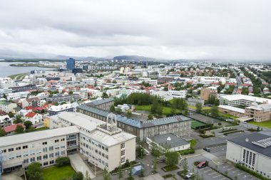 şehir merkezinde reykjavik, İzlanda