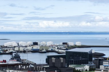 şehir merkezinde reykjavik, İzlanda