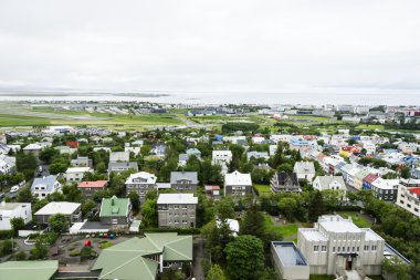 şehir merkezinde reykjavik, İzlanda