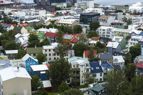 Downtown reykjavik, Island — Stockfoto