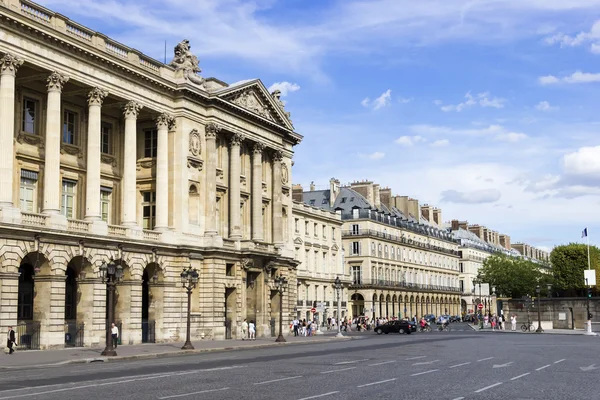 Place de la Concorde es una de las principales plazas públicas de París, Fr. —  Fotos de Stock