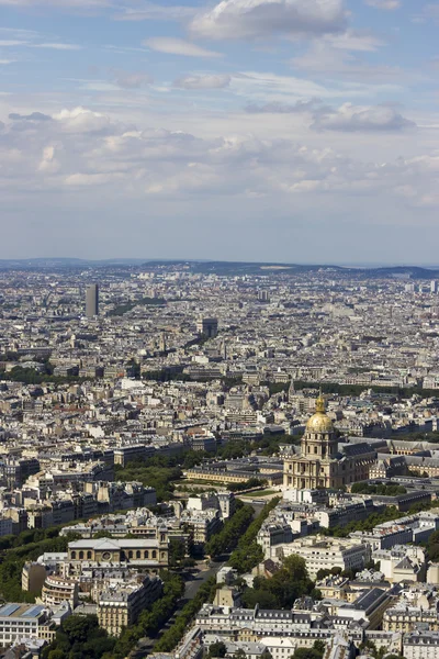 Aerial view of Paris, France from Montparnasse — Stock Photo, Image