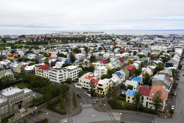 Downtown reykjavik, Island — Stockfoto