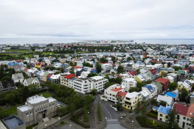şehir merkezinde reykjavik, İzlanda
