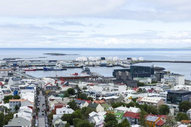 şehir merkezinde reykjavik, İzlanda