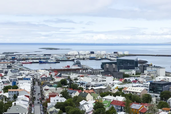 Downtown reykjavik, Island — Stockfoto