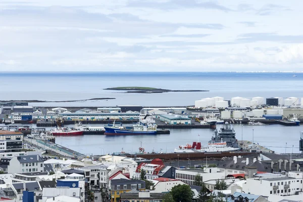 Downtown reykjavik, Island — Stockfoto