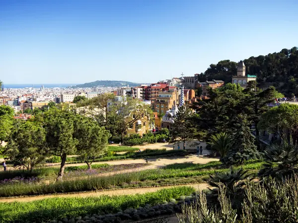 Park Güell, barcelona — Stockfoto