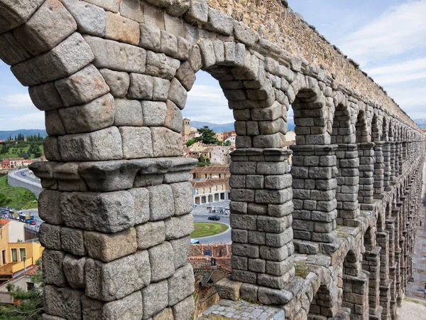 Acquedotto a Segovia — Foto Stock