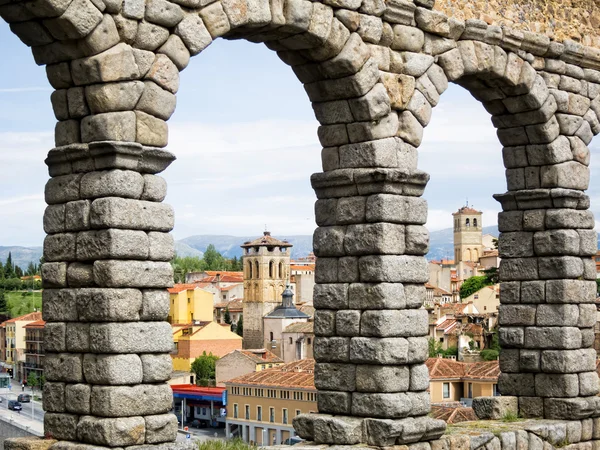 Aqueduct in Segovia — Stock Photo, Image