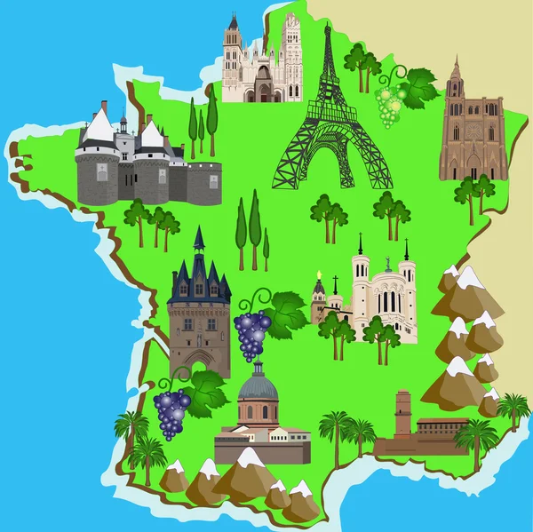 Vector map Lyon France 13