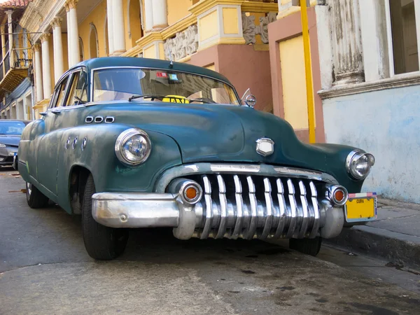 Amerikaanse auto in cuba Stockafbeelding