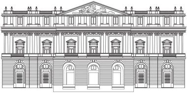 La Scala 'nın Silueti