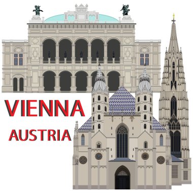 St. Stephens Katedrali ve Viyana Opera Binası