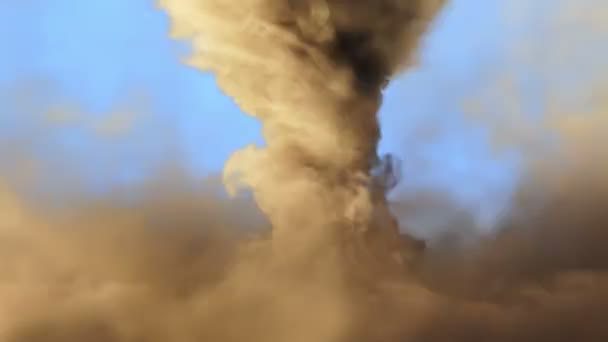Animazione Enorme Tornado Sabbia — Video Stock