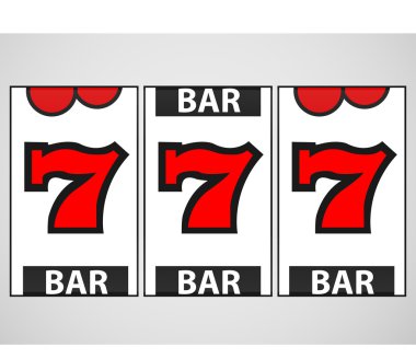 slot makinesi vektör çizimi