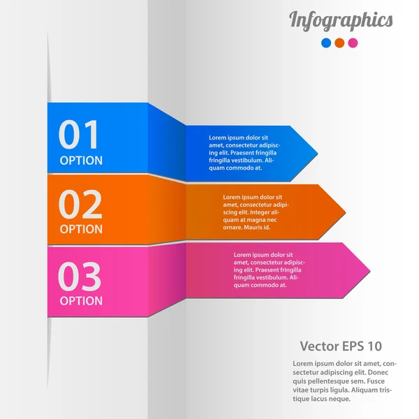 Business infographics vector illustration — Stock Vector