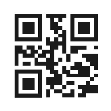 QR code vektör çizim