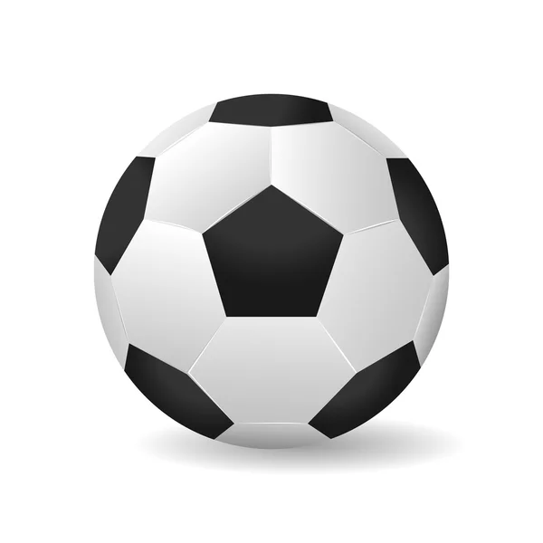 Soccer ball vector illustration — Stock Vector