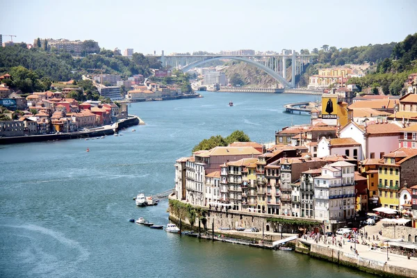 Puente Porto y Dom Luis I, Portugal — Foto de Stock