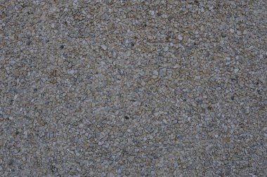 Eski taş duvar deseni su yüzüne çıktı.