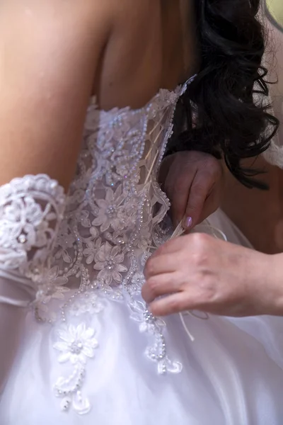 Vestido de noiva — Fotografia de Stock