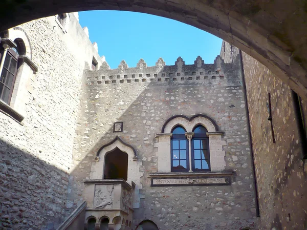 Corvaja Palace in Taormina — Stock Photo, Image