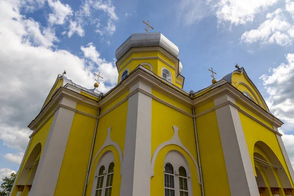 Comrat Gagauzia República Moldávia Maio 2016 Bell Tower Comrat Cathedral — Fotografia de Stock