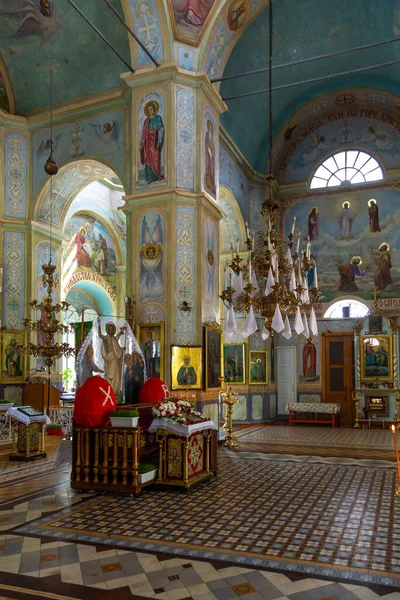 Comrat Gagauzia República Moldavia Mayo 2016 Interior Del Campanario Catedral — Foto de Stock