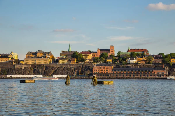 Estocolmo Suecia Junio 2016 Vista Gamla Stan Ciudad Histórica Estocolmo — Foto de Stock