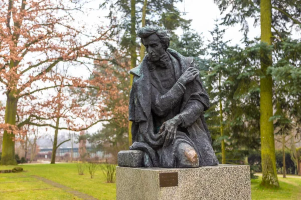 Zelazowa Wola Polonia Febrero 2018 Monumento Frederic Chopin Zelazowa Wola —  Fotos de Stock